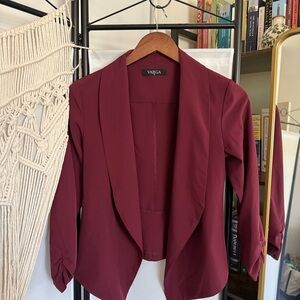 Varga Women's Burgundy Blazer